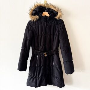 C'esttoi Women’s Winter Black Puffer Jacket Size Small Black